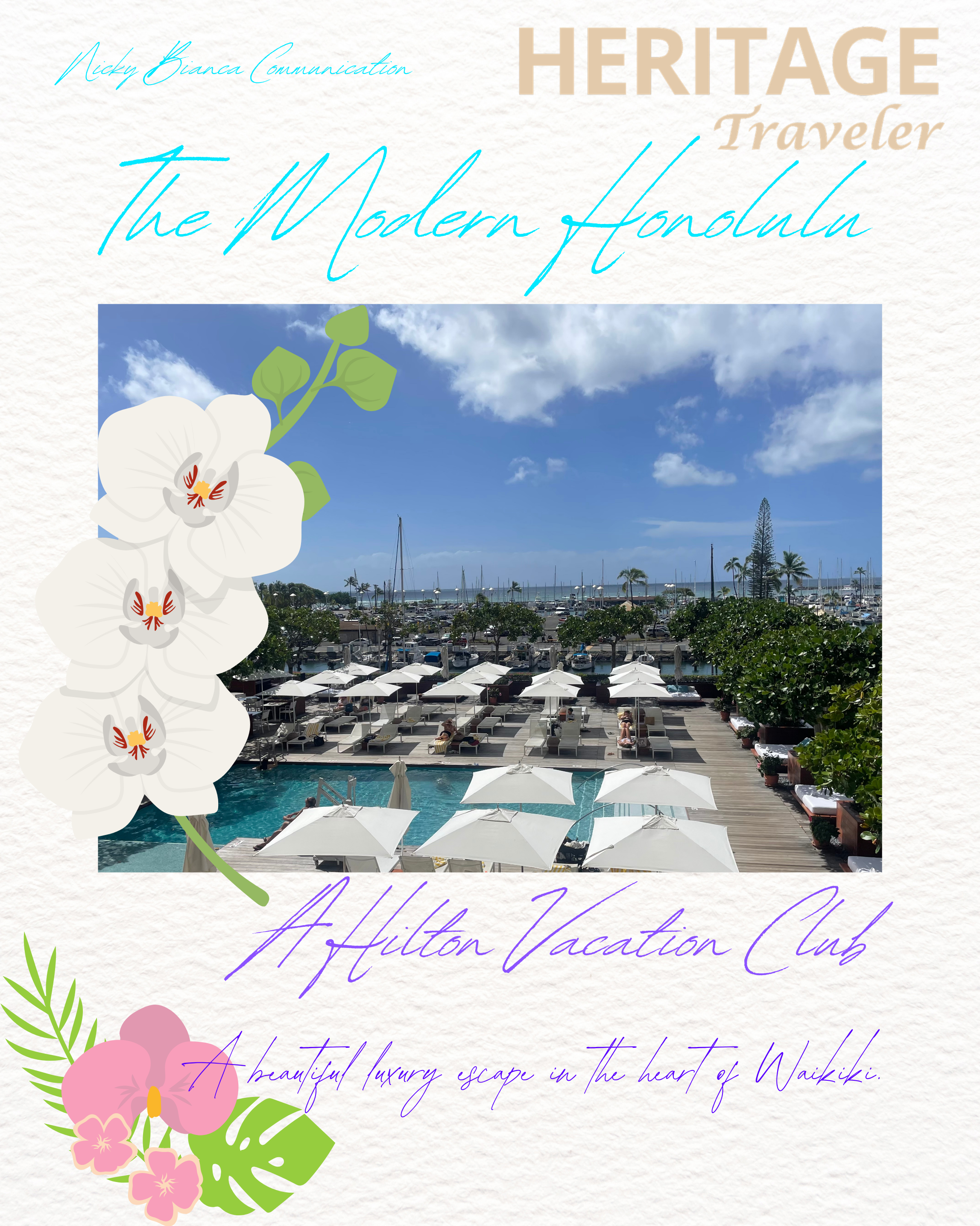 The Modern Honolulu, a beautiful luxury escape in the heart of Waikiki
